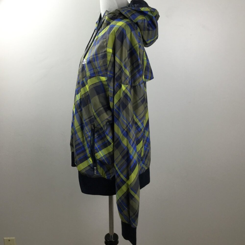 Nike Plaid Hooded Lightweight Jacket xl - Picture 4 of 9